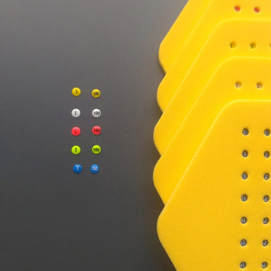 Dronningmerker med nummerering