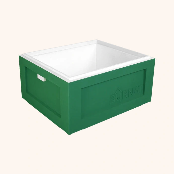 Burnat bikube – Norsk mål