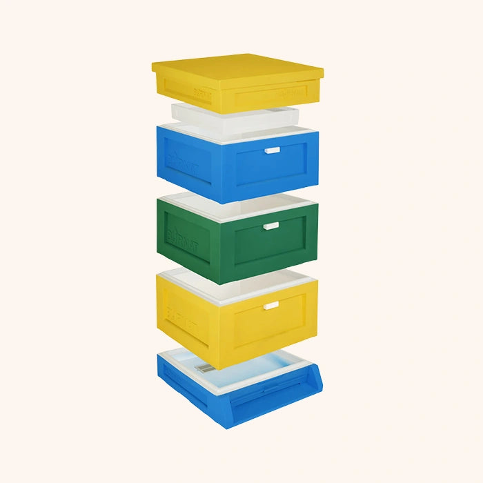 Burnat bikube – Norsk mål