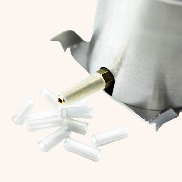 Silikon isolasjonsrør for polyfoam-bikuber (10 stk)