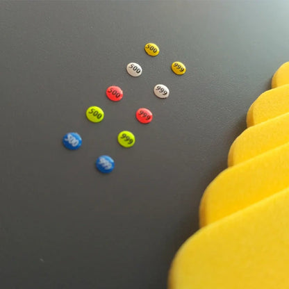 Dronningmerker 500–999 (5 års farger) + UV-lampe