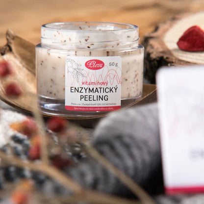 Ansiktspeeling med enzymer og vitaminer 50g