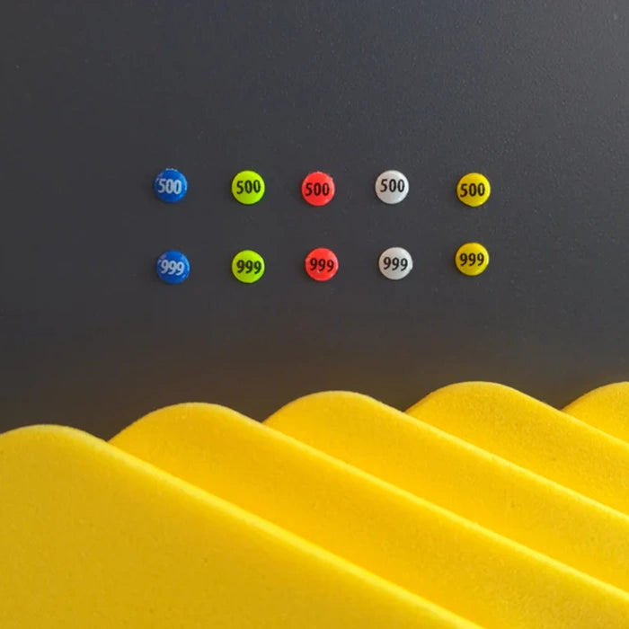 Dronningmerker 500–999 (5 års farger) + UV-lampe