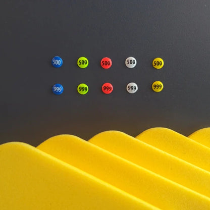 Dronningmerker 500–999 (5 års farger) + UV-lampe