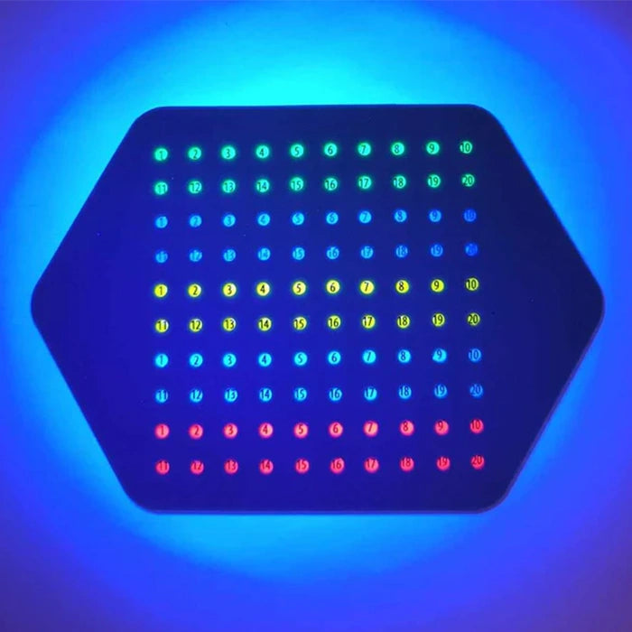 Dronningmerker 1–499 (5 års farger) + UV-lampe