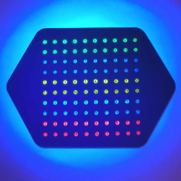 Dronningmerker 500–999 (5 års farger) + UV-lampe