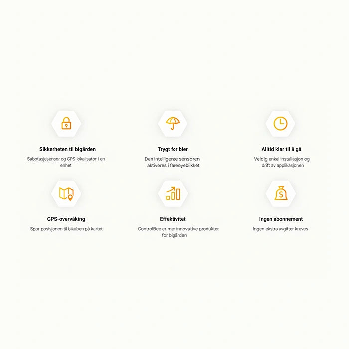 ControlBee GPS – sporing og beskyttelse av bigård