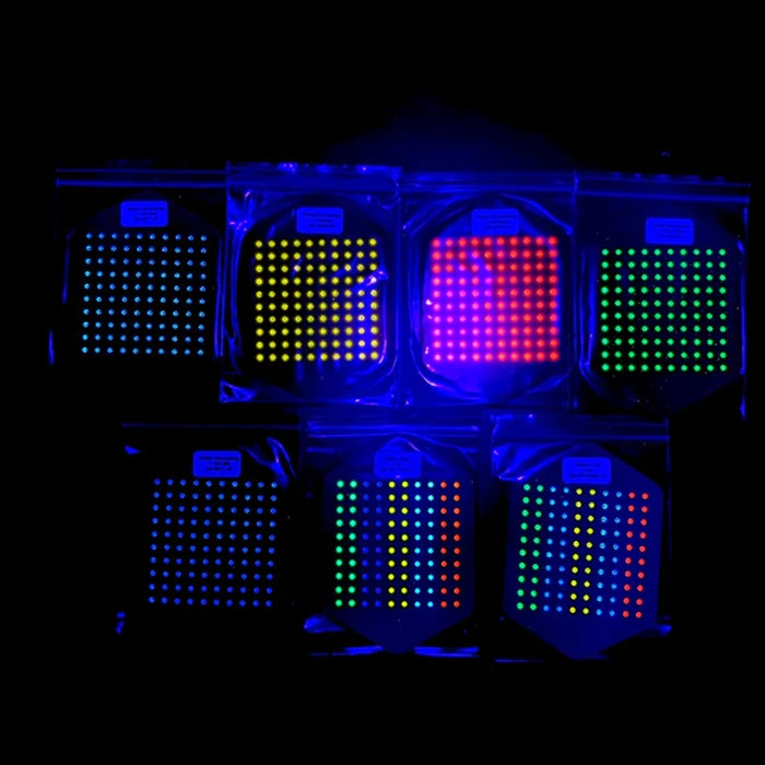 Dronningmerker 1–499 (5 års farger) + UV-lampe