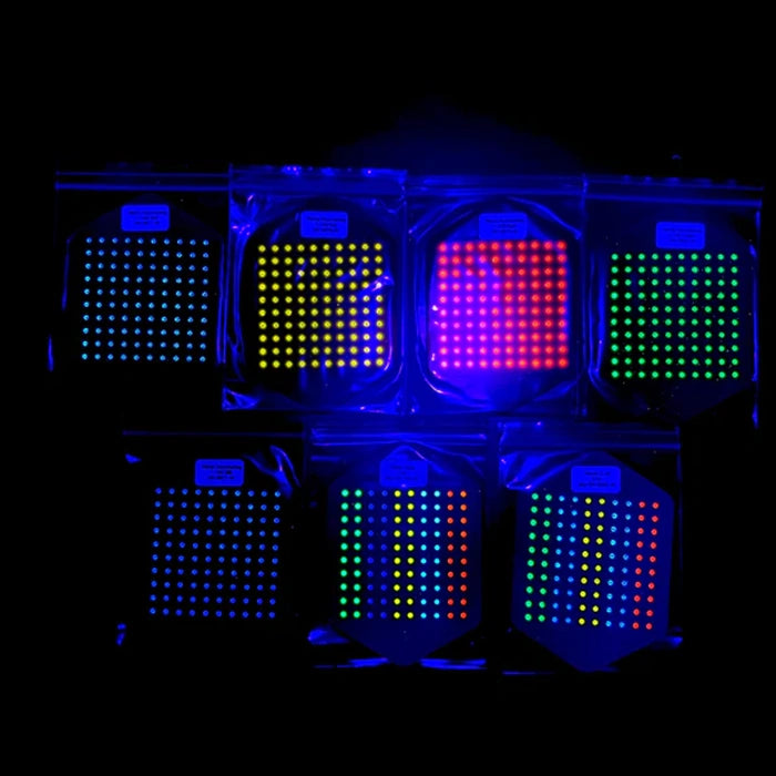Dronningmerker 500–999 (5 års farger) + UV-lampe
