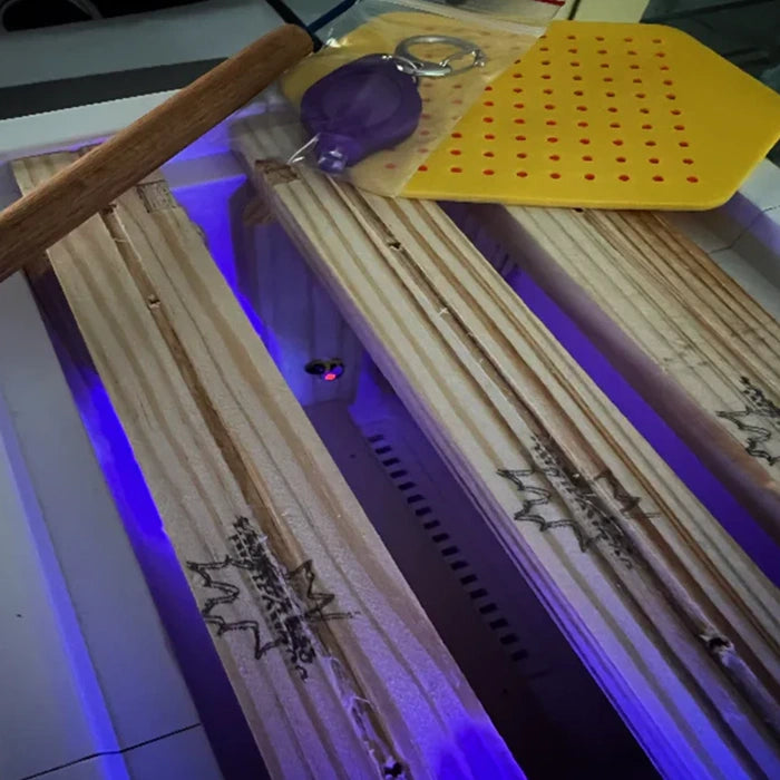 Dronningmerker 1–499 (5 års farger) + UV-lampe